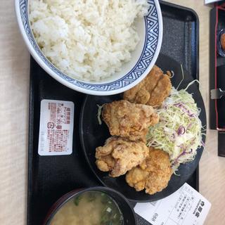 から揚げ定食