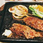 若鶏　黒毛和牛俵ハンバーグランチ(寛屋 紀三井寺本店 )