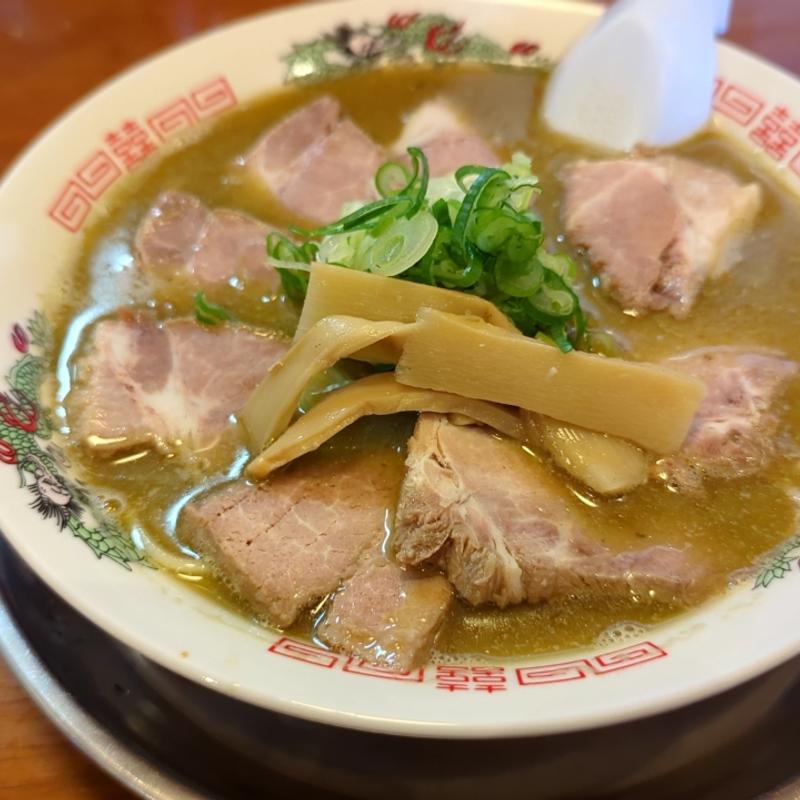 肉煮干し中華(煮干中華あさり)