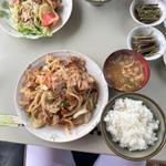 肉炒め定食(シルクロード )