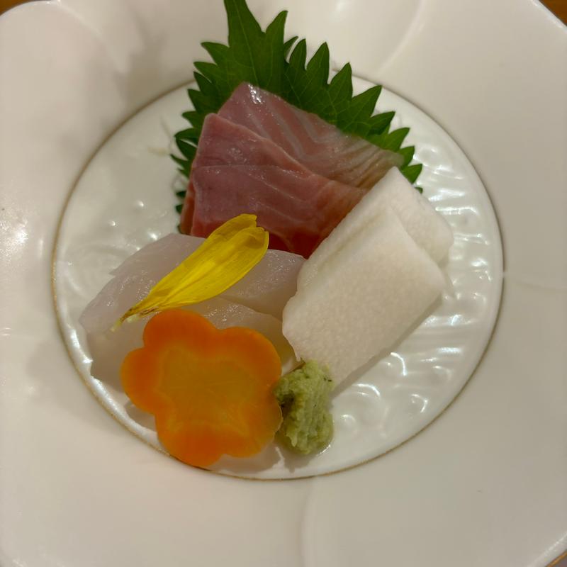 お造り(東京・青梅 石神温泉 清流の宿 おくたま路 )