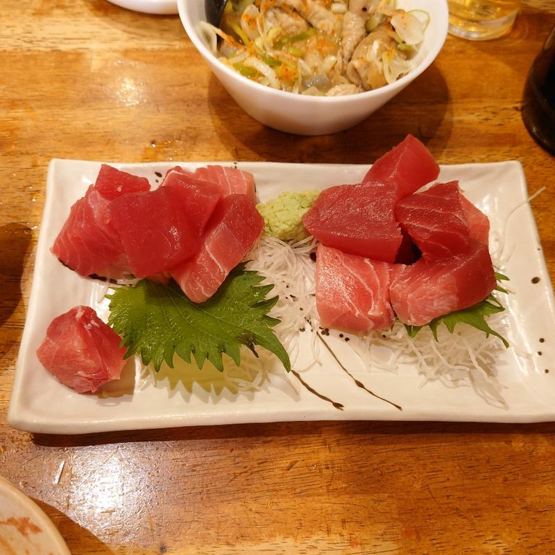 特選マグロ切り落とし(鉄板酒場 酔っ手羽 北千住店)
