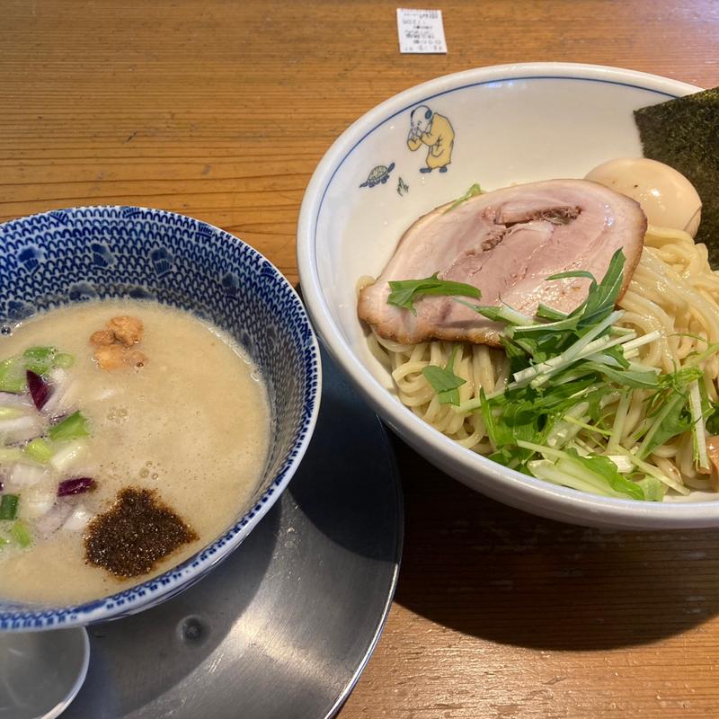 濃厚鶏塩つけ麺(中華そば一楽)