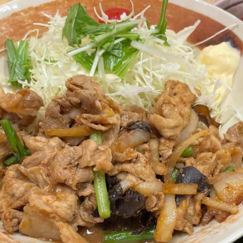 スタミナ焼肉定食(山田うどん食堂 小平仲町店 )