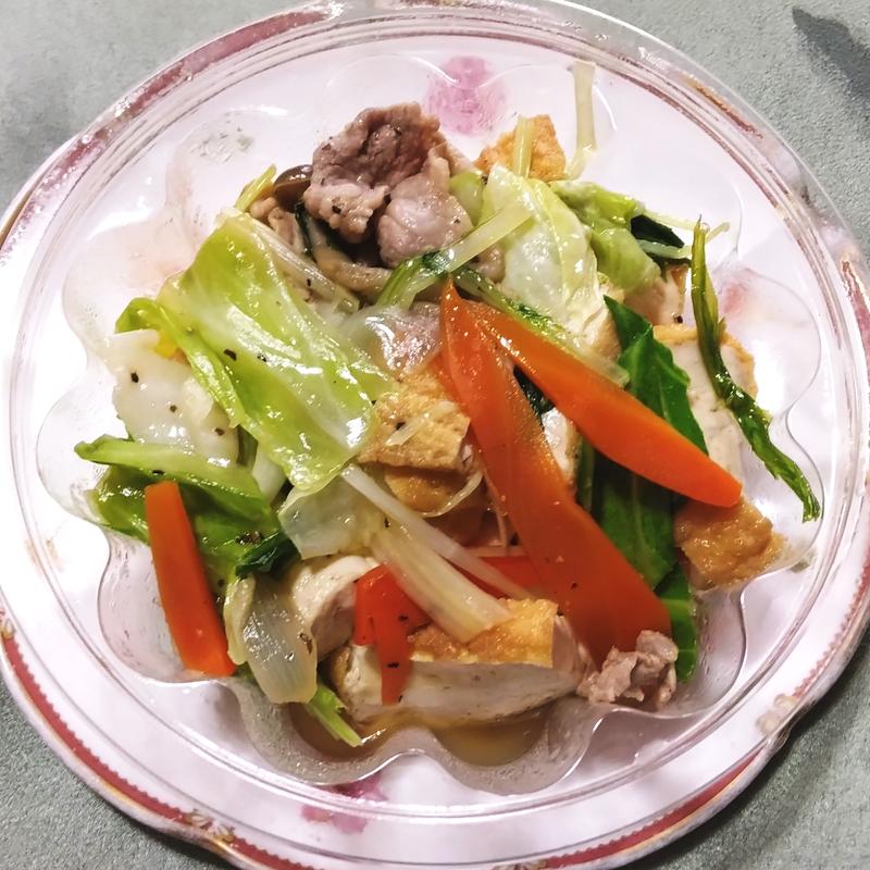 豆腐屋の生揚げ炒め(関豆腐店)