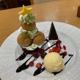 デザートプレート(ココス 堺浅香山店)