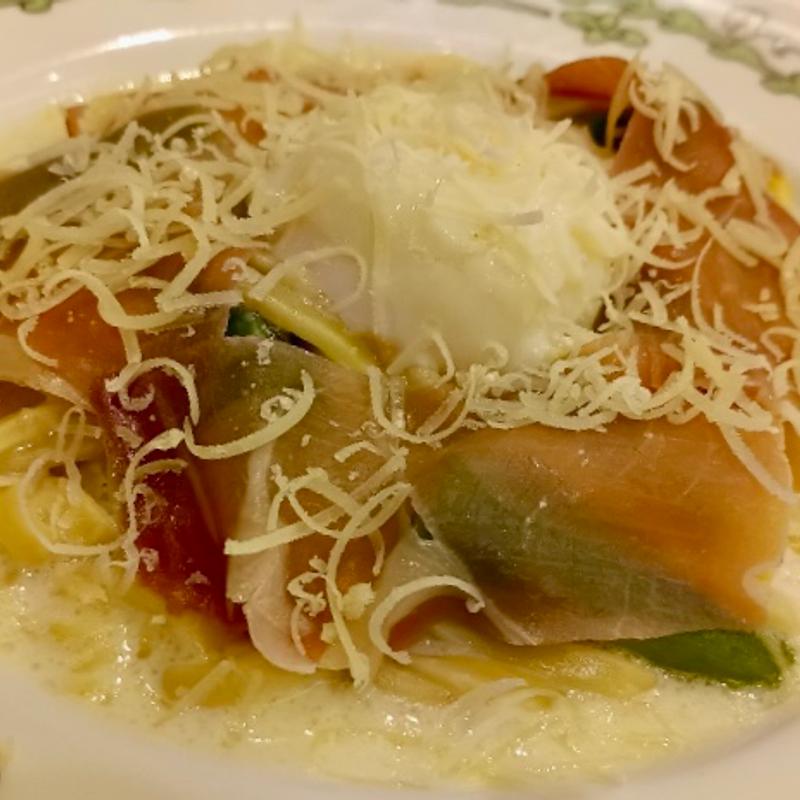 チーズクリームスパゲティ(ココス 堺浅香山店)