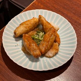 鶏皮餃子