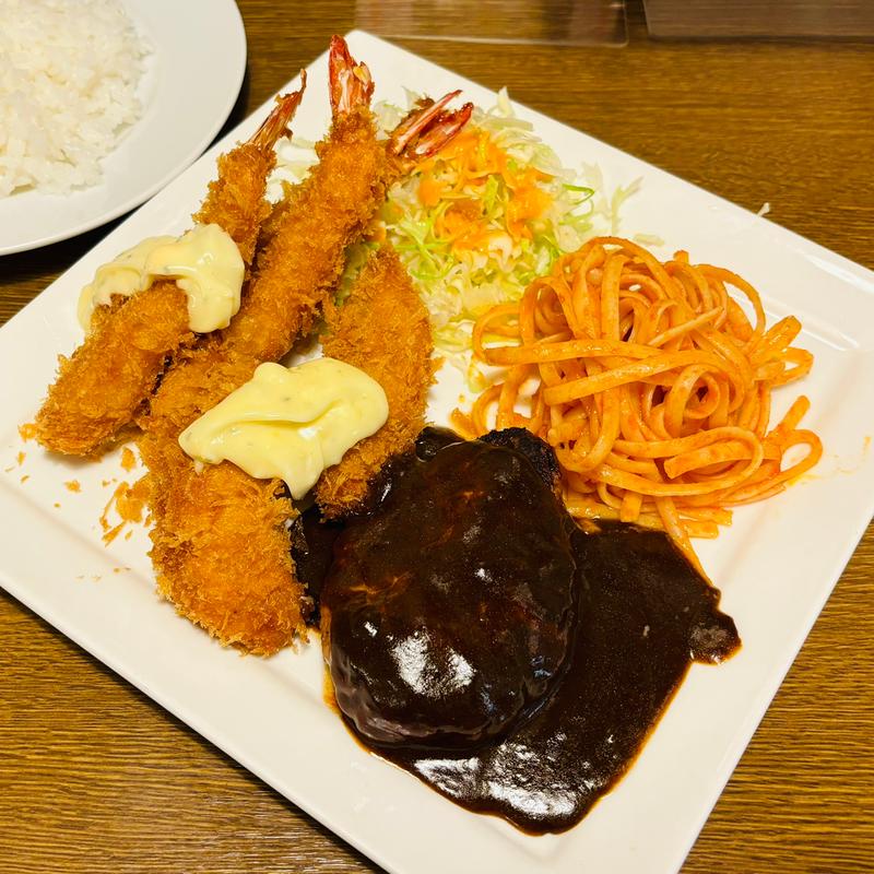 お好み3点プレート(レストラン あづま)