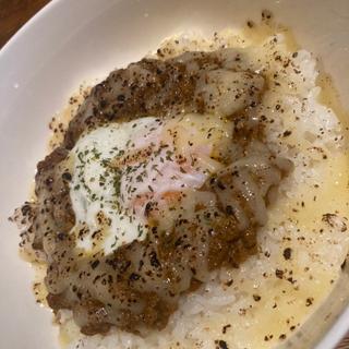 焼きキーマカレー