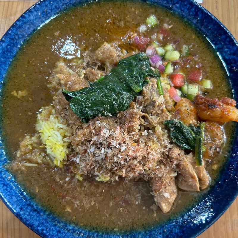 出汁カレー(デビル追加)(JapaneseSpiceCurry WACCA（ワッカ）)