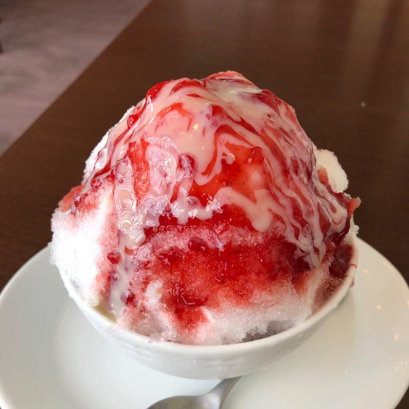 純氷かき氷 いちごミルク（ミニ）(デニーズ 川口元郷店)