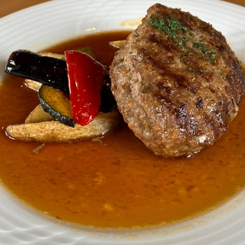 ハンバーグステーキジンジャー(レイクサイドキャビン )