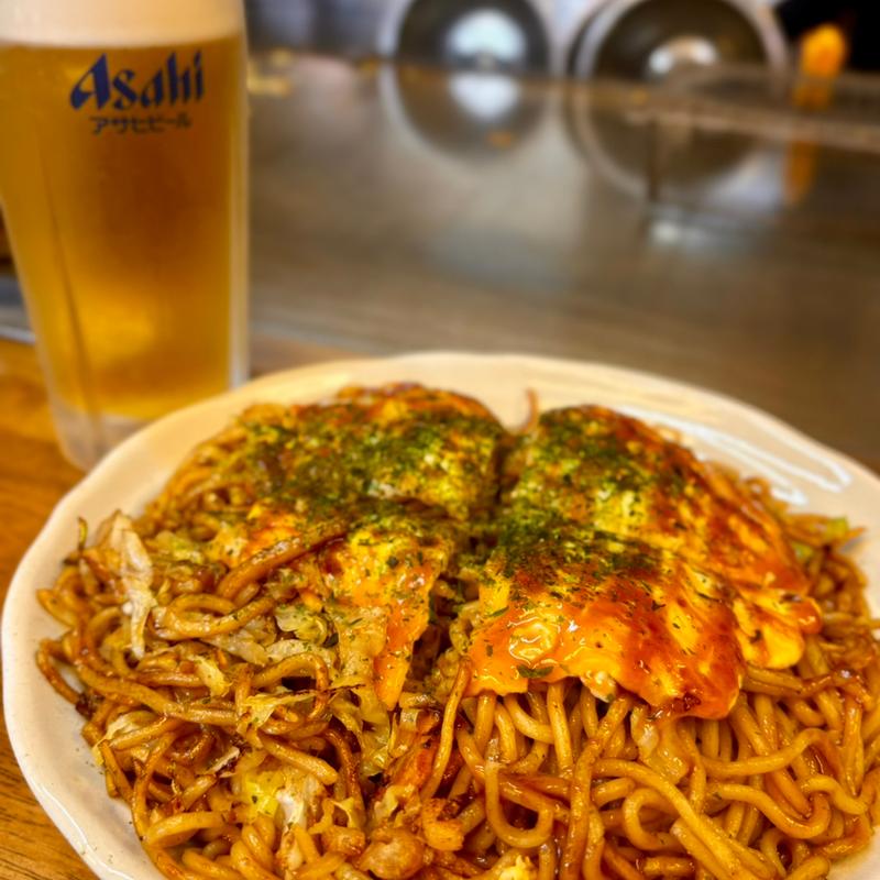 肉玉そば W(お好み焼　鉄板焼　一休 )