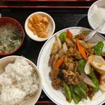 豚肉の黒胡椒炒め(味覚 3号店)