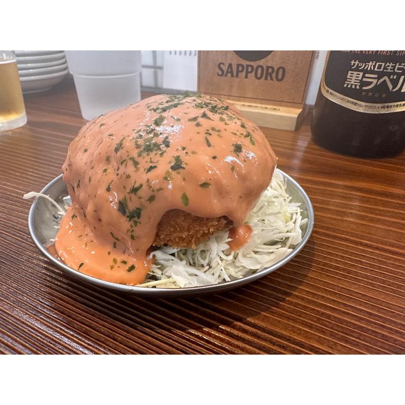 メンチカツ(大衆食堂スタンドそのだ 心斎橋PARCO店)