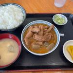 もつ煮定食（もつ大)(永井食堂 （ながいしょくどう）)