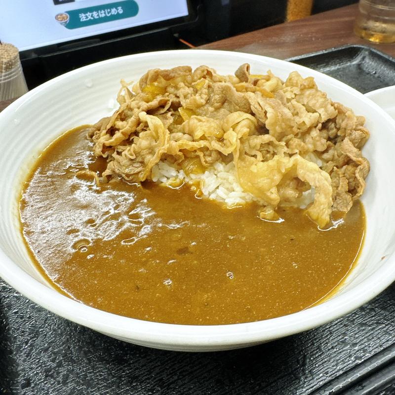 肉だく牛スパイシーカレー(吉野家 中目黒駅前店 )