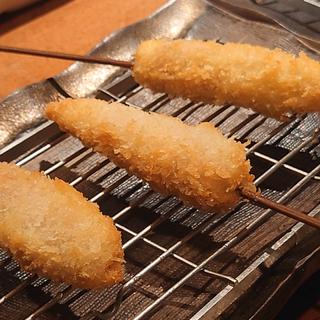 ヤングコーンの豚巻き(きんはる 代々木上原店)