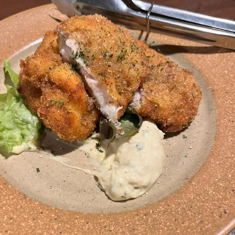 かすべのほほ肉のフリット(Bistroくんぷう)