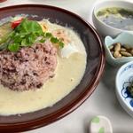 鶏と焼き野菜のグリーンカレー(水ト葉)