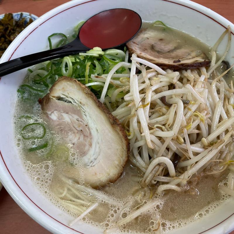 もやしラーメン(博多とんこつラーメン 喜隆（きりゅう）)
