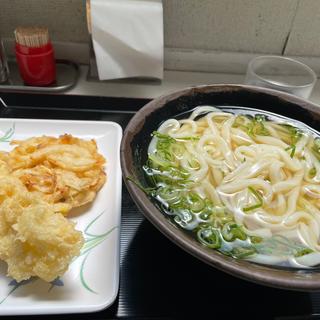 冷かけ並　＋　天ぷら(むらさき 備前店 )