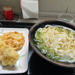 冷かけ並　＋　天ぷら(むらさき 備前店 )