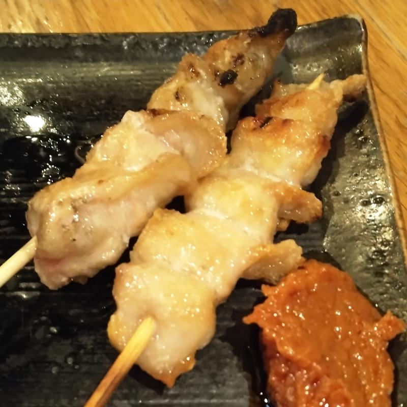 ぼんじり串(鶏串)(大鶴見食堂)