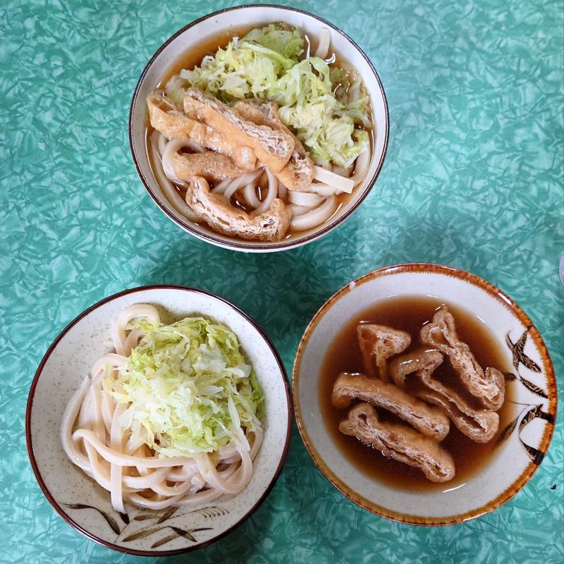 温　冷半分(桜井うどん )