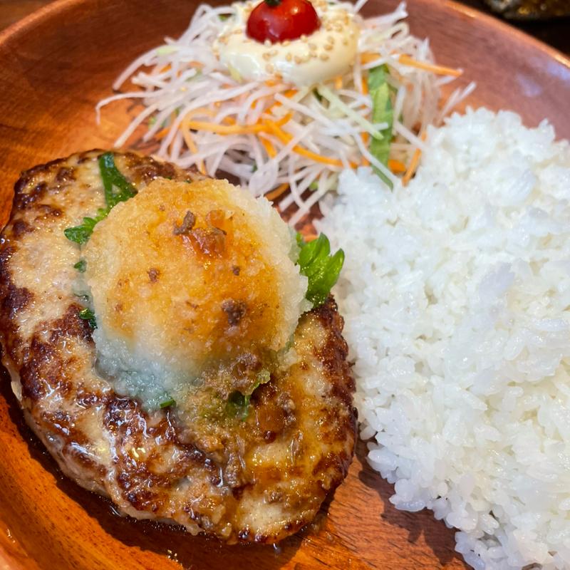 おろしそバーグディッシュ(びっくりドンキー 瑞穂店 )