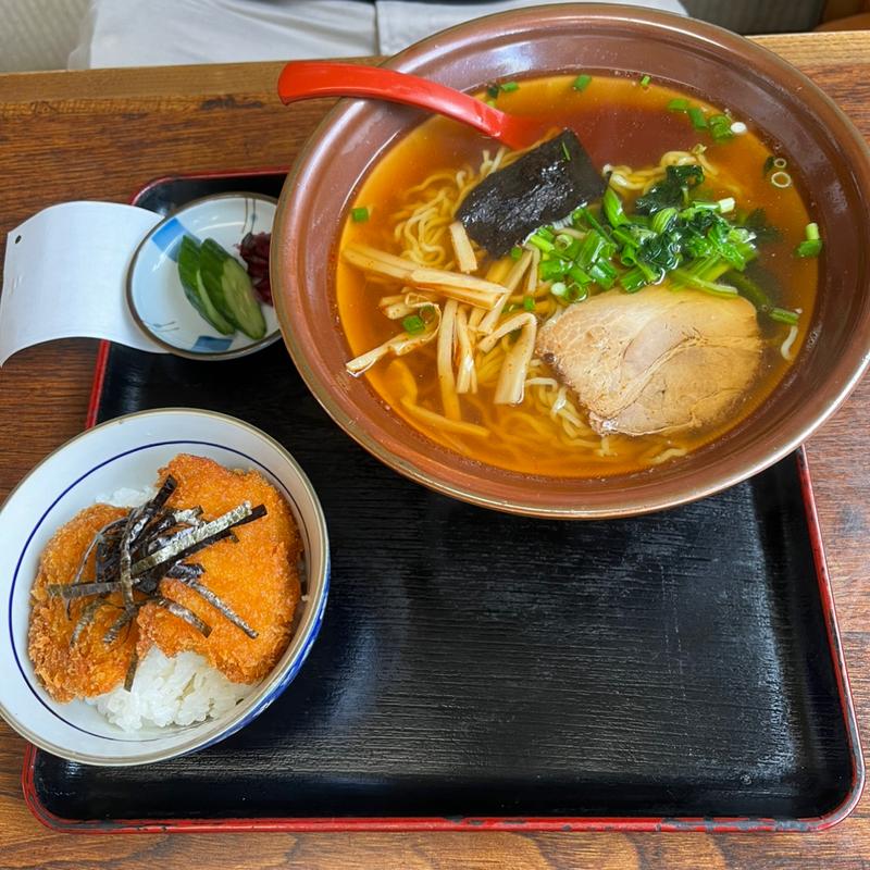 ラーメン&ミニカツ丼(幸来軒 )