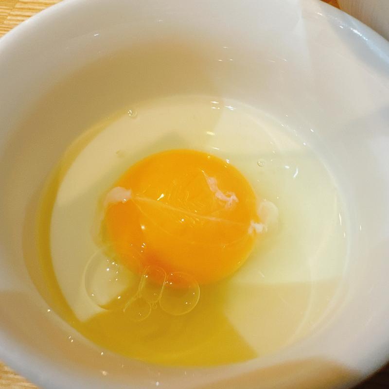 生卵(三鷹大勝軒)