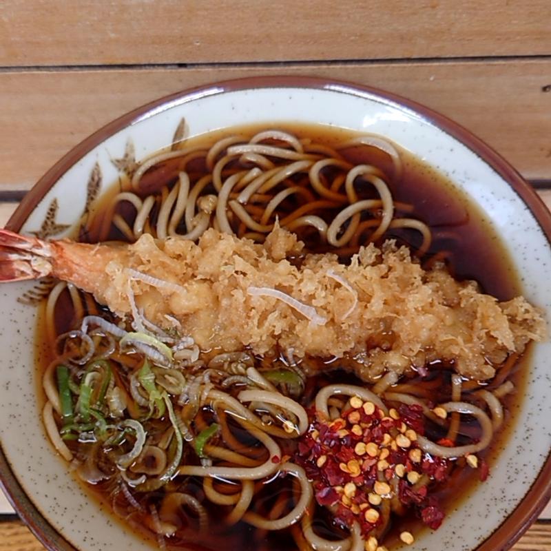 えび天そば(六文そば)