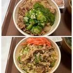 山カケめかぶオクラ牛丼・並(すき家 東白楽駅前店 )
