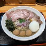 濃厚煮干しそば➕味玉➕チャーシュー(煮干らぁめん 樹鈴 KIRIN)