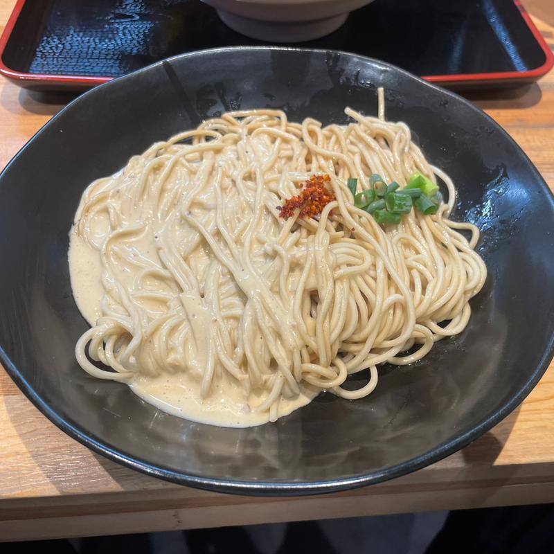 牡蠣クリームの和え玉(煮干らぁめん 樹鈴 KIRIN)