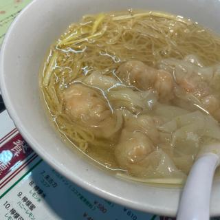 海老ワンタン麺(香港贊記茶餐廳飯田橋店(ホンコンチャンキチャチャンテン))