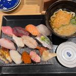 うどん・寿司セット（松）
