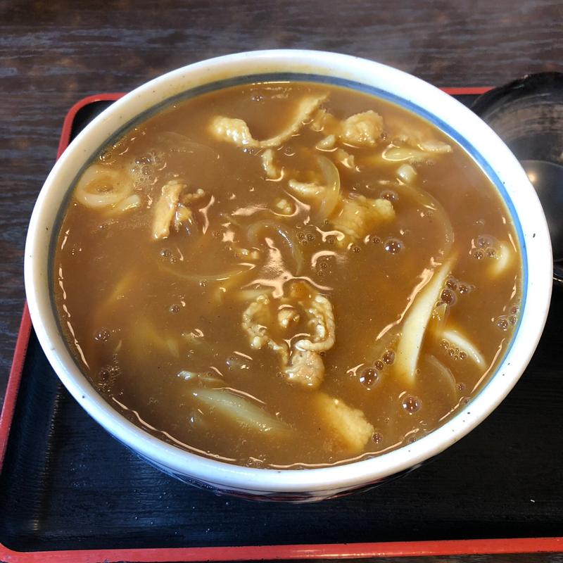 カレーうどん(峠の茶屋)