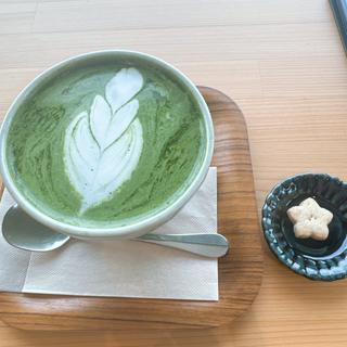 抹茶ラテ・カプチーノ(道の駅瀬戸農業公園 )