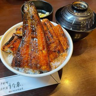 上うな丼(うなぎ料理三代目 うな東 中川本店 昭和四十四年創業)