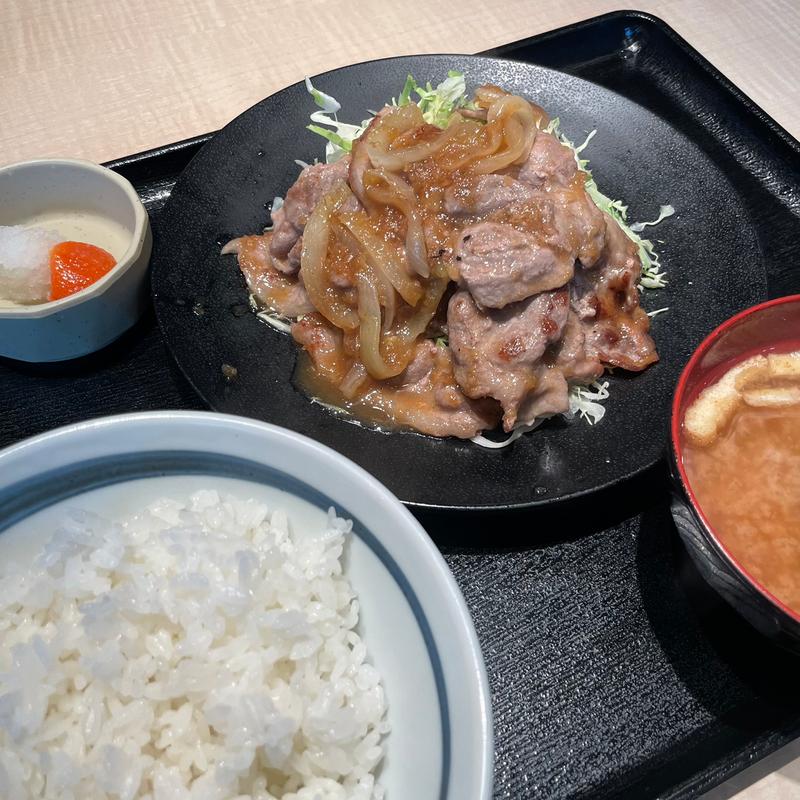 しょうが焼定食(野郎めし 東大和店)