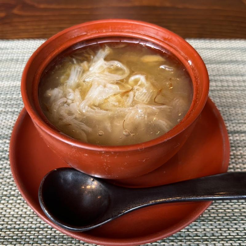 フカ手ヒレ　ポットスープ(宮廷中国菜 fulong)