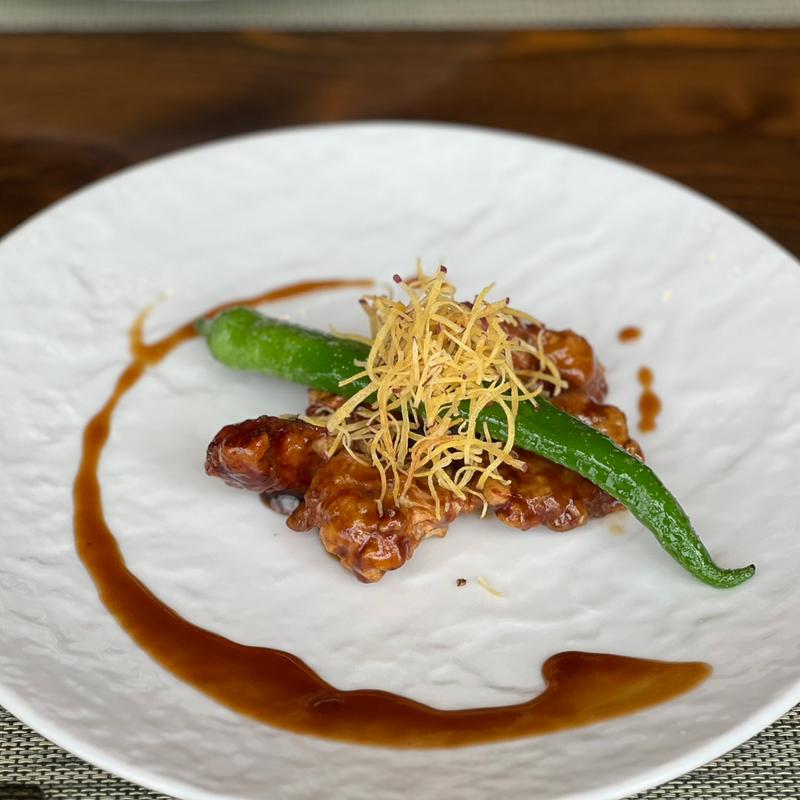 黒酢の酢豚(宮廷中国菜 fulong)