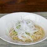 新玉ねぎの冷製麺