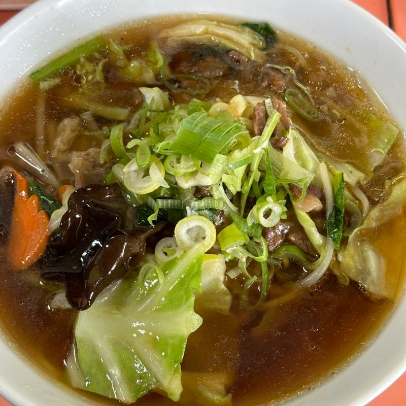 旨辛牛肉ラーメン(とんとん )