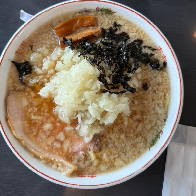 たまねぎ中華そば(燕三条中華そば 鬼にぼ 吉田店)