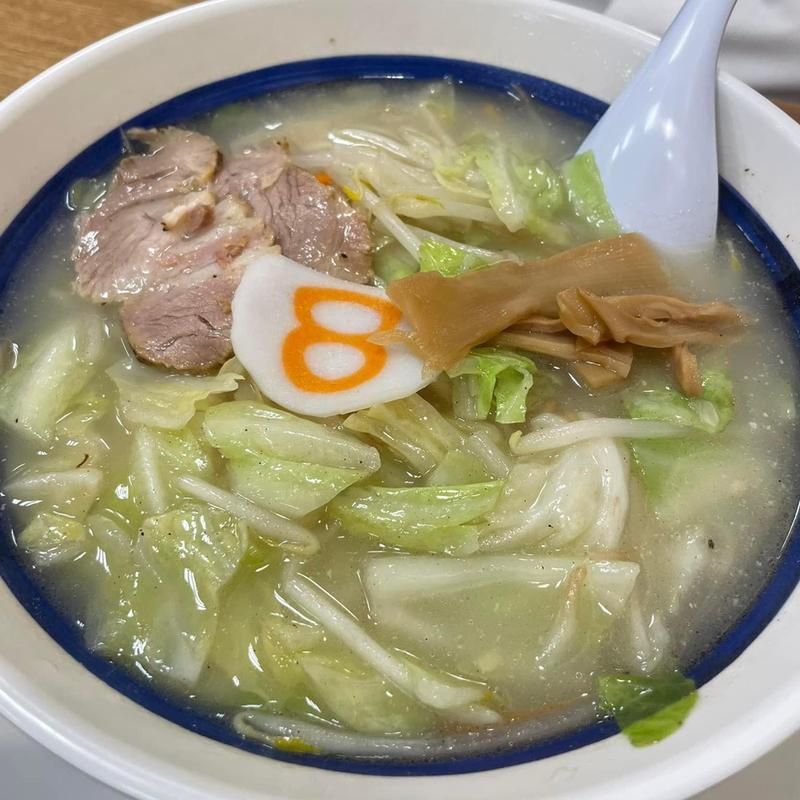 野菜らーめん 塩(8番らーめん 金沢駅店 （HACHIBAN RAMEN）)