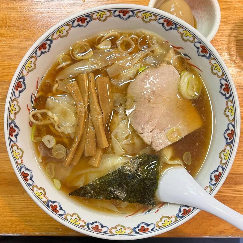 わんたん麺 味付玉子(春木屋 吉祥寺店 （はるきや）)